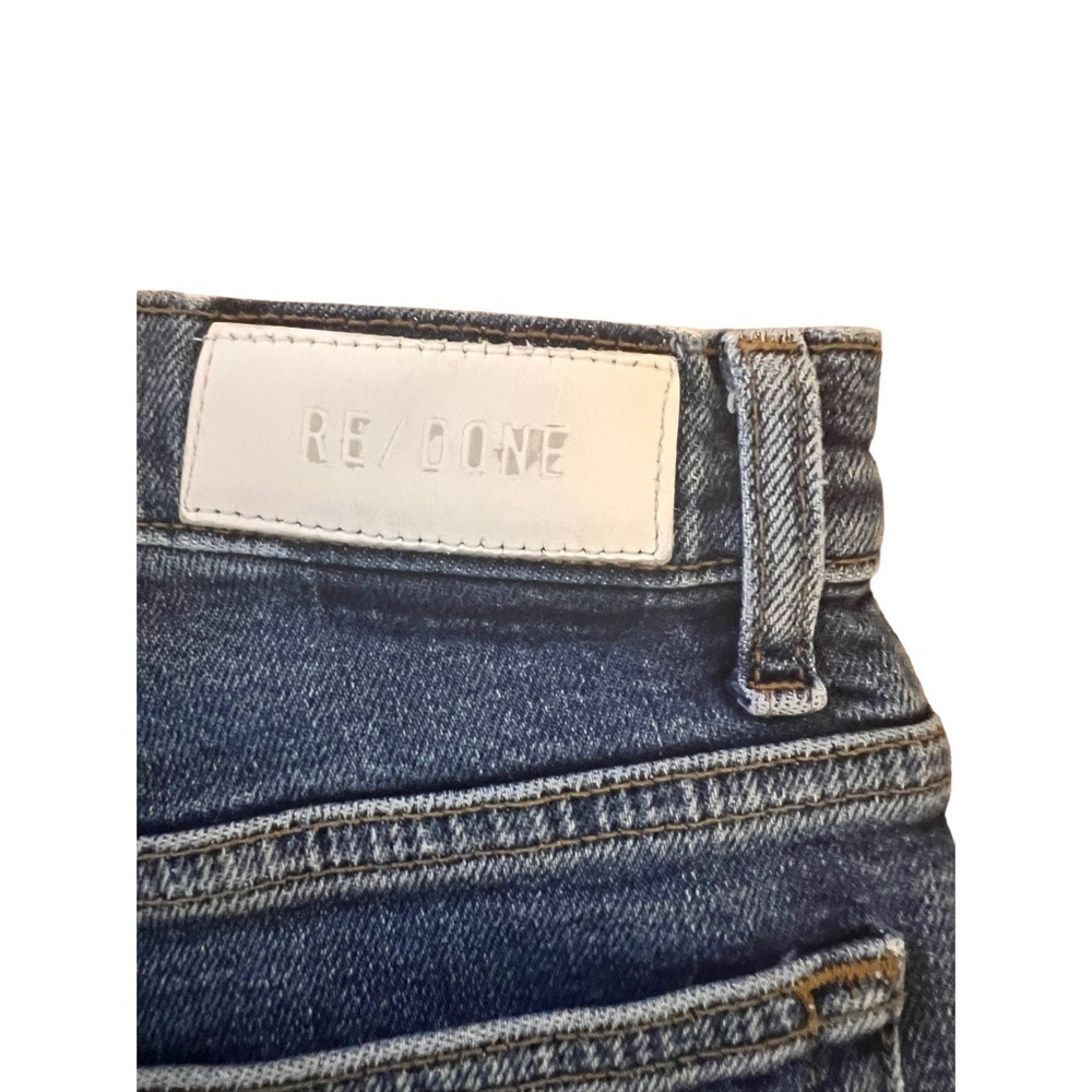Re/Done Originals 70s Straight Medium Wash Jeans Size 25 - Picture 9 of 9